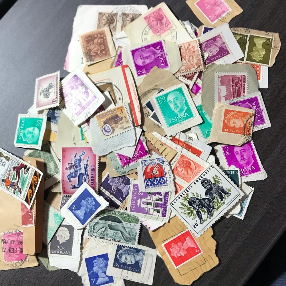 Old Stamp Assortment